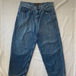 Vintage Anchor blue Jeans Beyond Baggy size 36/ 30 blue grunge‎ skater 90's Y2K